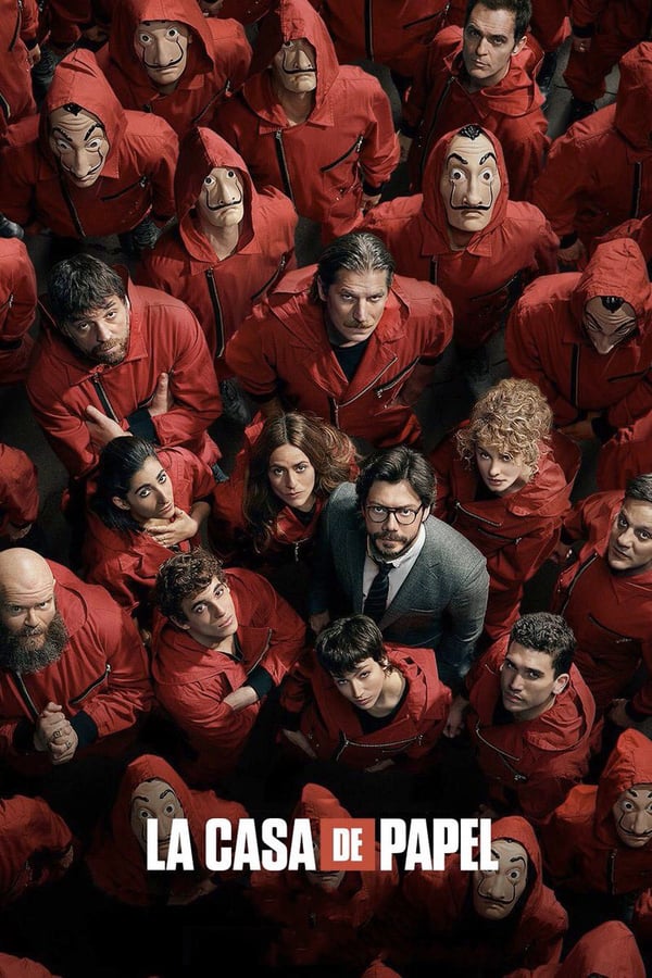 capa da série la casa de papel